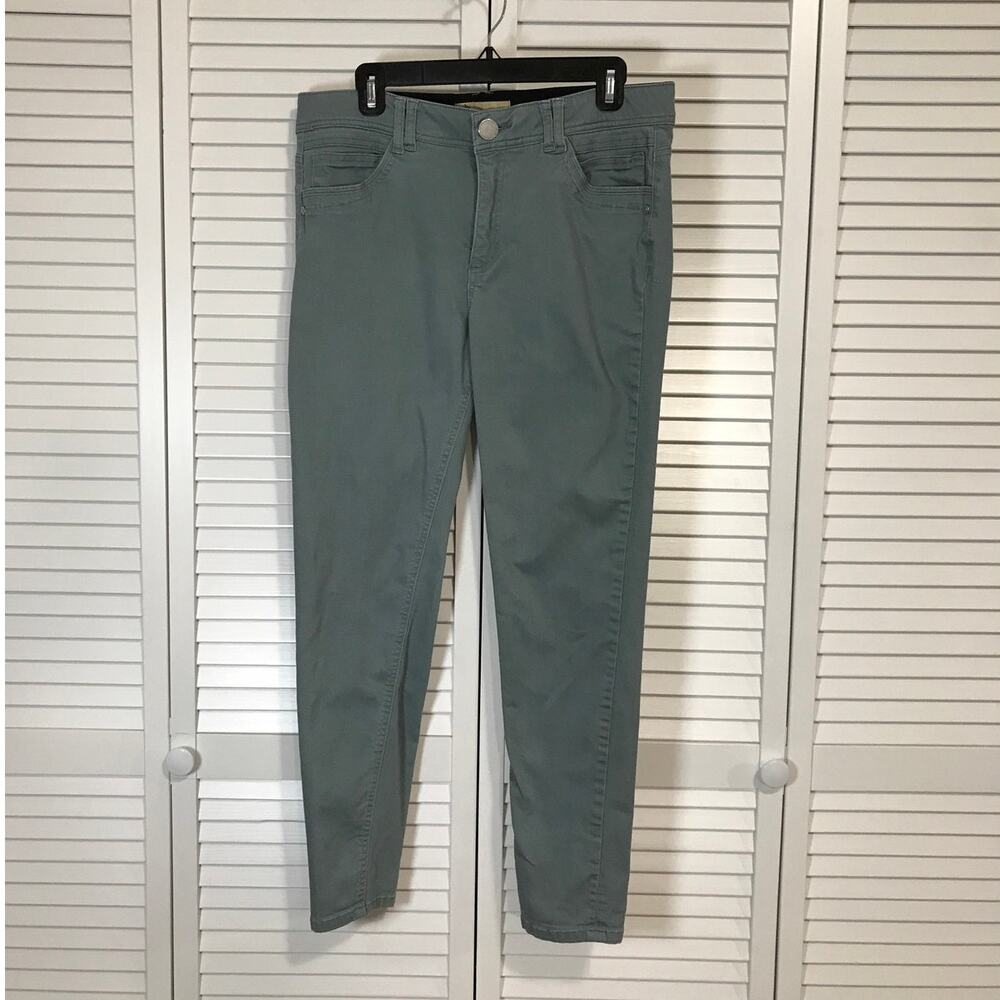 Democracy Ab Solution Blue Stretch Tummy Control Skinny Jeans Women 12